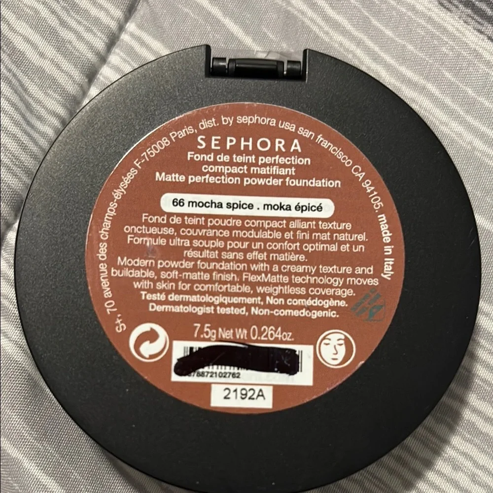 Sephora Matte Perfection Powder Foundation in Mocha Spice